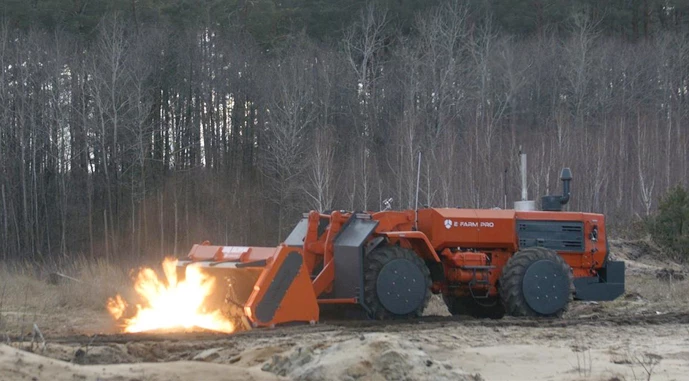 В Україні розробили ще одну машину для розмінування